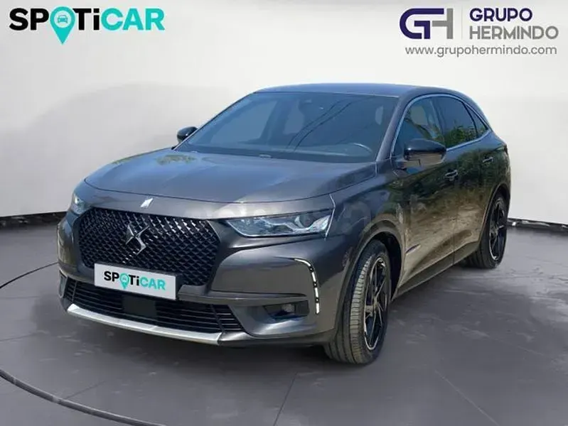 Usado DS Automobiles DS7 Crossback Performance 300 CV (220 kW) 2020 Gris / plata SUV