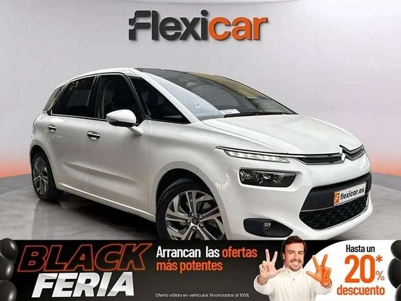 Blanco Usado 2016 Citroën C4 Shine Monovolumen | 11.990 € (Buen precio) - Imagen 1/4