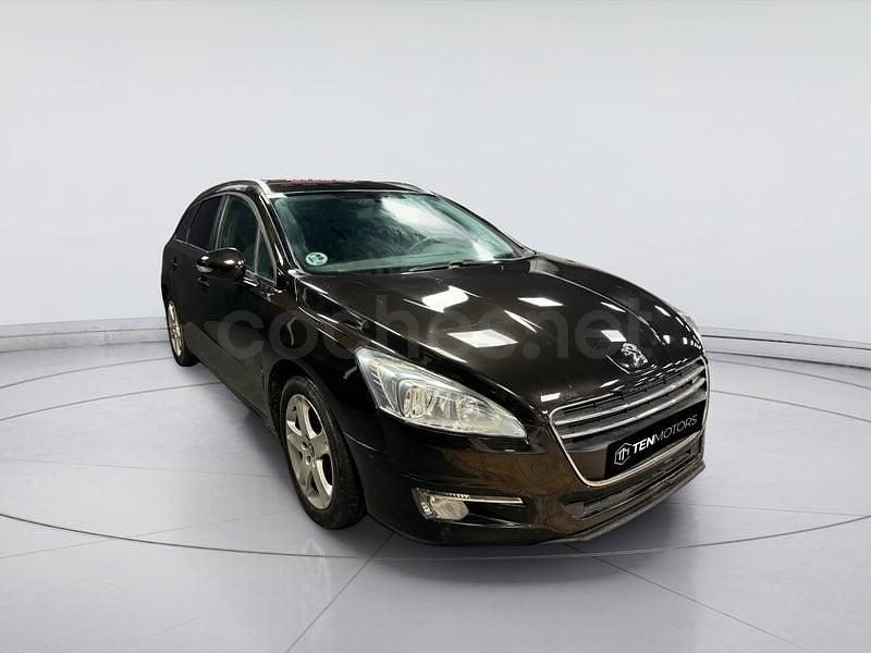 Usado Peugeot 508 SW Access 112 CV (82 kW) 2011 Negro Familiar