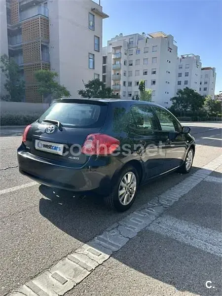 Usado Toyota Auris Sol 124 CV (91 kW) 2008 Negro Utilitario