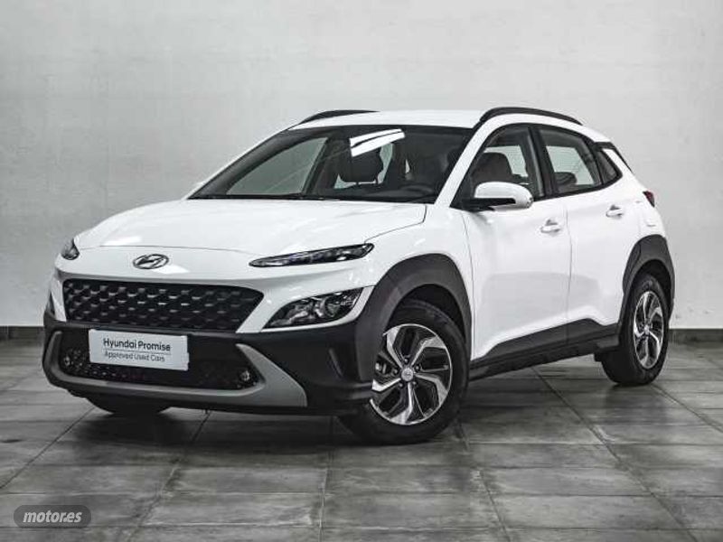 Atlas white Usado 2021 Hyundai Kona SUV | 21.990 € (Caro) - Imagen 1/4