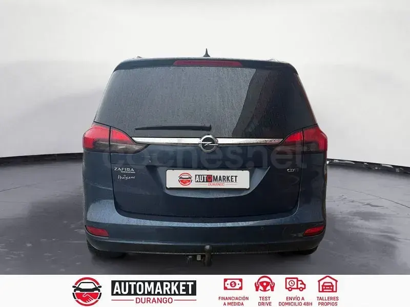 Usado Opel Zafira Tourer Selective 130 CV (95 kW) 2012 Gris / plata Monovolumen