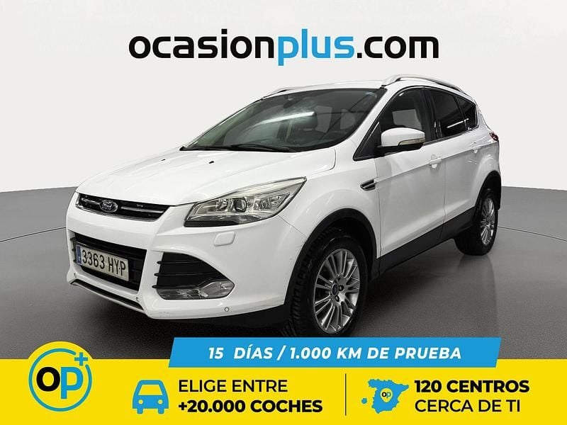Blanco Usado 2014 Ford Kuga Titanium SUV | 10.099 € (Buen precio) - Imagen 1/4