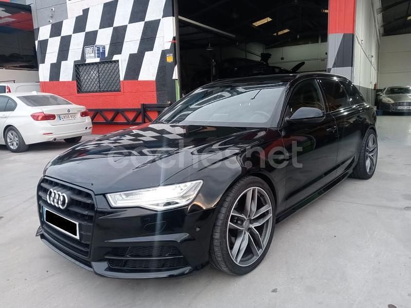 Usado Audi A6 S-Line 218 CV (160 kW) 2018 Negro Familiar