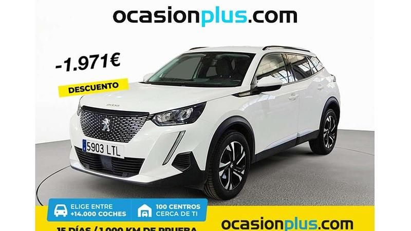 Blanco Usado 2021 Peugeot 2008 Allure SUV | 13.609 € (Buen precio) - Imagen 1/4