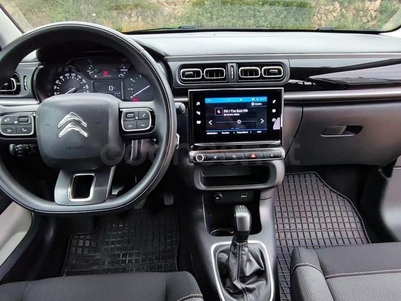 Usado Citroën C3 Feel 83 CV (61 kW) 2021 Negro Utilitario