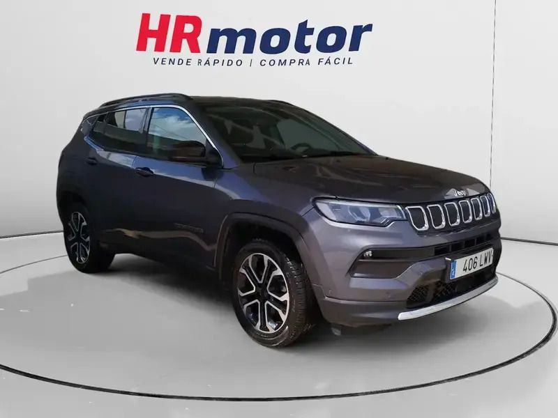Gris Usado 2022 Jeep Compass Limited SUV | 18.560 € (Buen precio) - Imagen 1/4