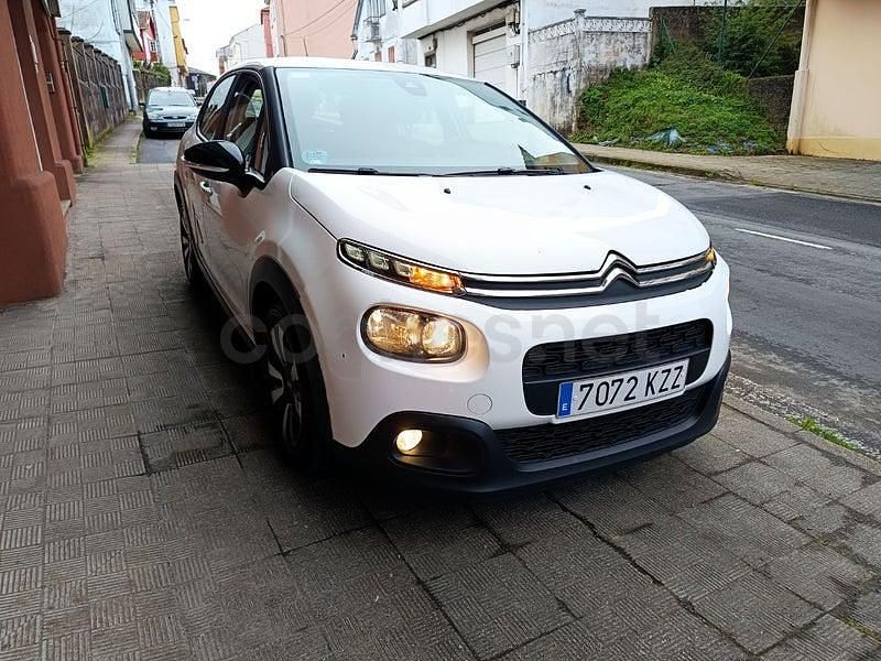 Usado Citroën C3 Feel 99 CV (72 kW) 2019 Blanco Utilitario