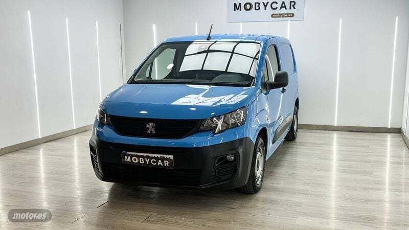 Azul Usado 2019 Peugeot Partner Premium Monovolumen | 9995 € (Super precio) - Imagen 1/4