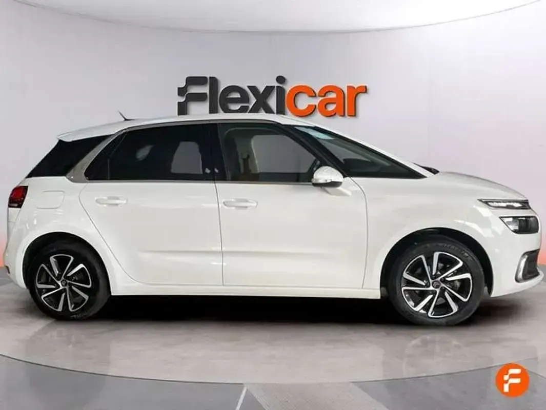 Usado Citroën C4 Feel 131 CV (96 kW) 2018 Blanco Monovolumen