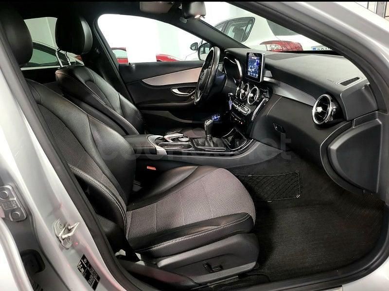 Usado Mercedes C200 136 CV (100 kW) 2015 Gris / plata Berlina