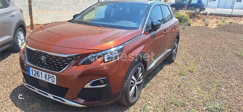 Naranja Usado 2018 Peugeot 3008 GT-line SUV | 16.000 € (Un poco caro) - Imagen 1/4