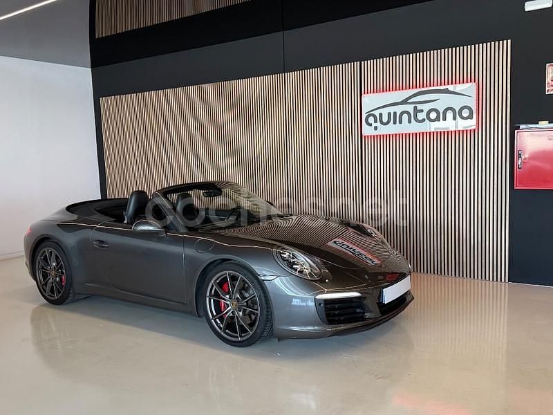 Gris / plata Usado 2018 Porsche 911 Carrera 4S Cabriolet Descapotable | 108.000 € (Precio justo) - Imagen 1/4