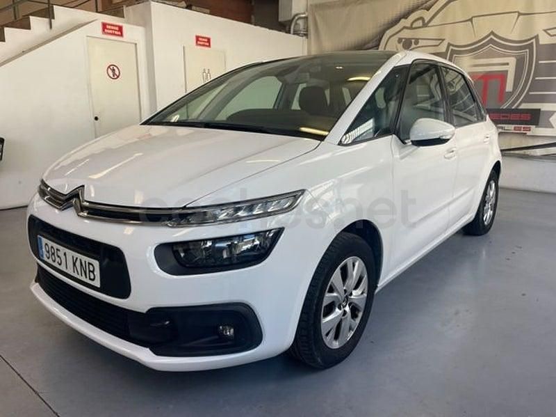 Usado Citroën C4 Picasso Live 100 CV (73 kW) 2018 Blanco Monovolumen