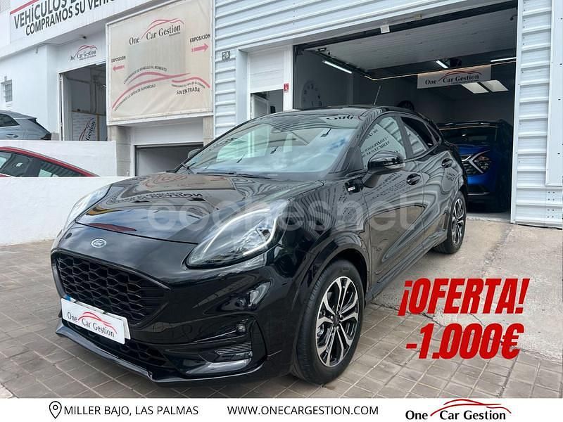 Negro Usado 2023 Ford Puma ST-Line SUV | 18.995 € (Precio justo) - Imagen 1/4