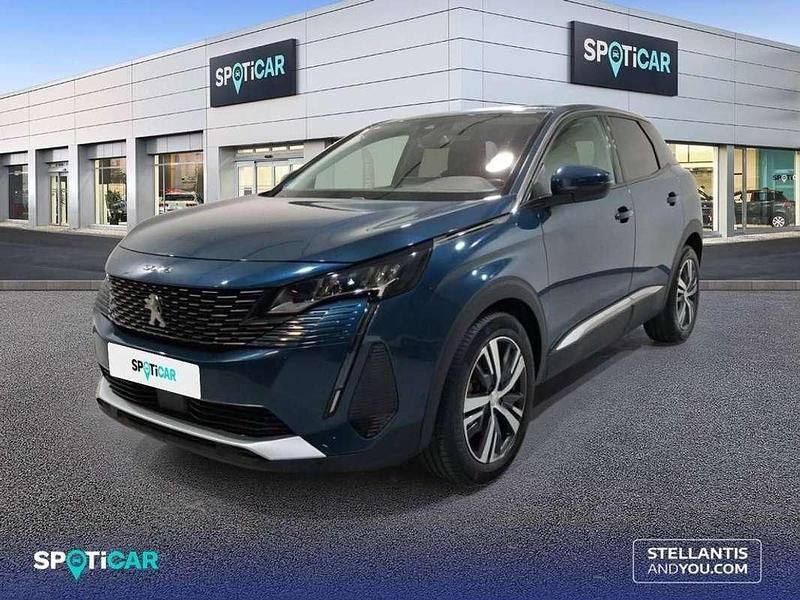 Azul Usado 2021 Peugeot 3008 Allure Monovolumen | 17.490 € (Precio justo) - Imagen 1/4