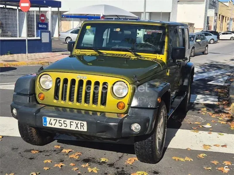 Usado Jeep Wrangler Unlimited Sport 177 CV (130 kW) 2007 Naranja SUV