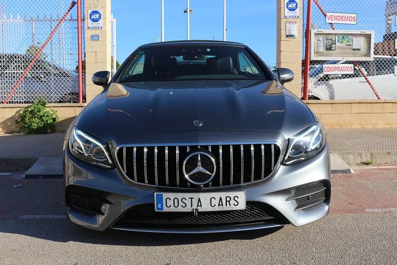 Usado Mercedes E220 AMG 195 CV (143 kW) 2017 Gris Descapotable