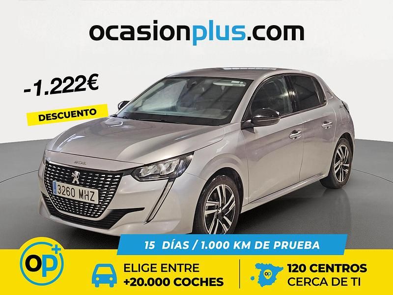 Usado Peugeot 208 Allure 100 CV (73 kW) 2023 Gris Utilitario