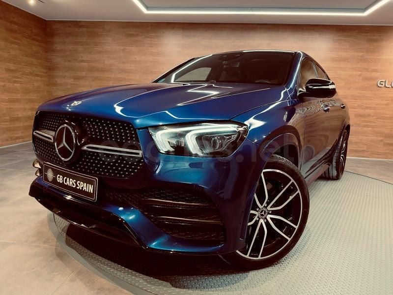 Usado Mercedes GLE400 330 CV (242 kW) 2021 Azul Coupe