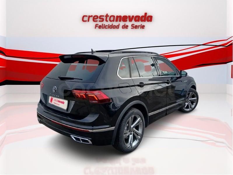 Usado VW Tiguan R-line 150 CV (110 kW) 2021 Negro SUV