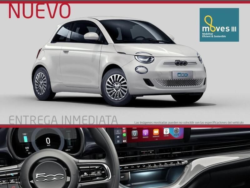 Blanco Nuevo 2025 Fiat 500e Berlina | 27.031 € - Imagen 1/4