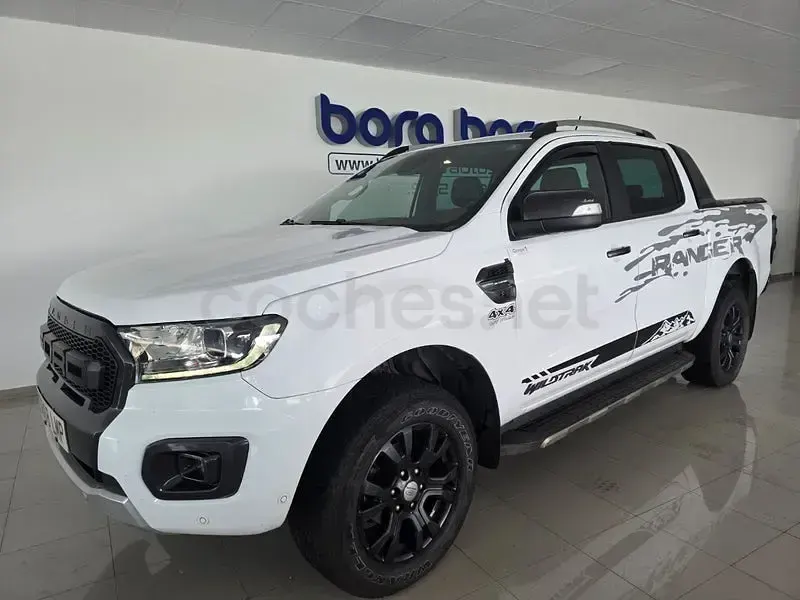 Usado Ford Ranger Wildtrack 213 CV (156 kW) 2020 Blanco Pickup/Camioneta
