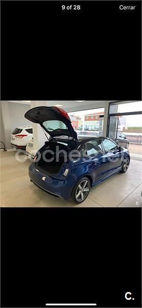Usado Audi A1 Sportback 95 CV (69 kW) 2016 Azul Utilitario