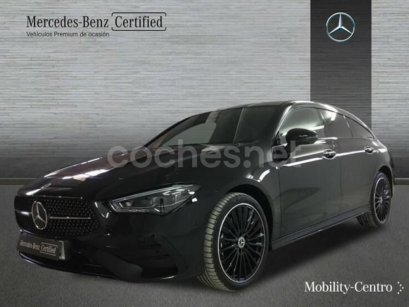 Negro Usado 2024 Mercedes CLA250e Shooting Brake Familiar | 46.500 € (Caro) - Imagen 1/4