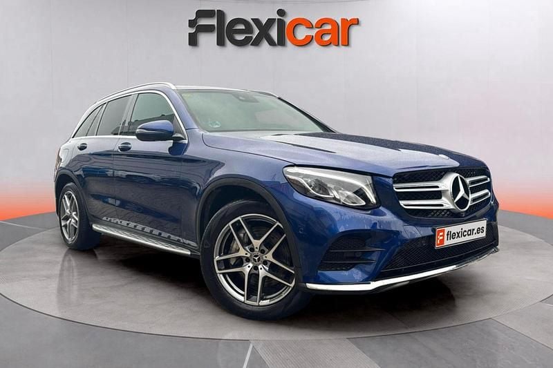 Azul Usado 2018 Mercedes GLC250 SUV | 30.690 € (Precio justo) - Imagen 1/4