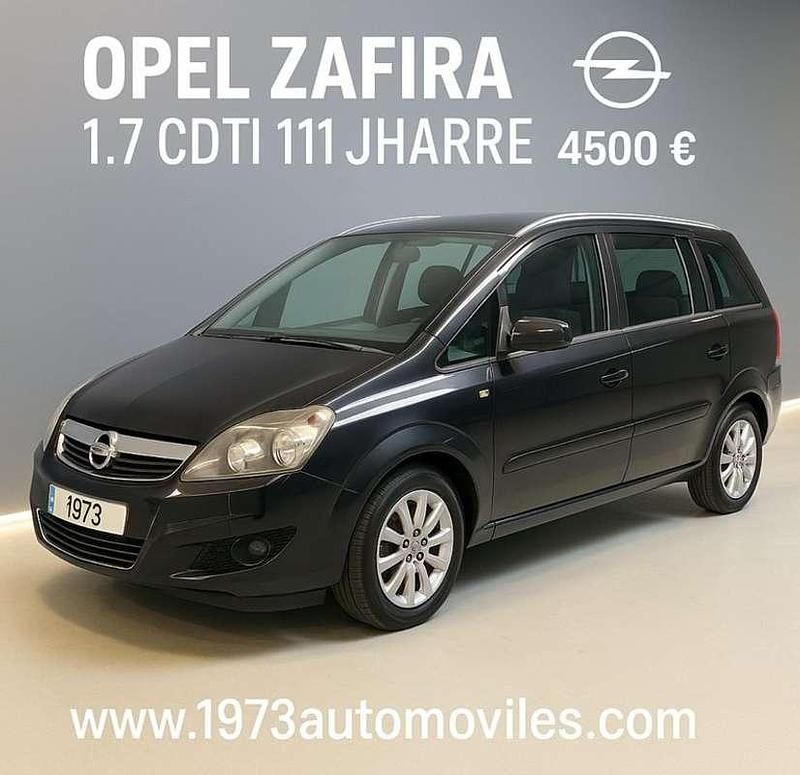 Negro Usado 2010 Opel Zafira Monovolumen | 4500 € (Precio justo) - Imagen 1/4