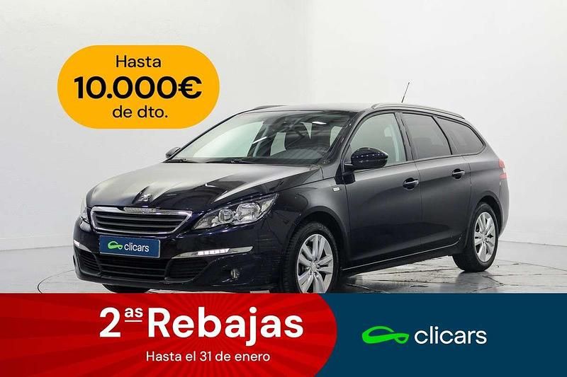 Azul Usado 2017 Peugeot 308 SW GT-line Familiar | 7290 € (Buen precio) - Imagen 1/4