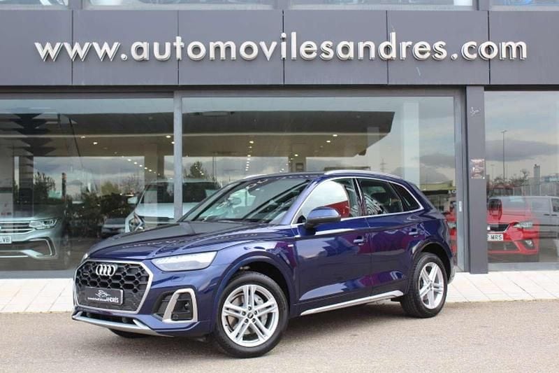 Usado Audi Q5 S-Line 204 CV (150 kW) 2021 Azul SUV