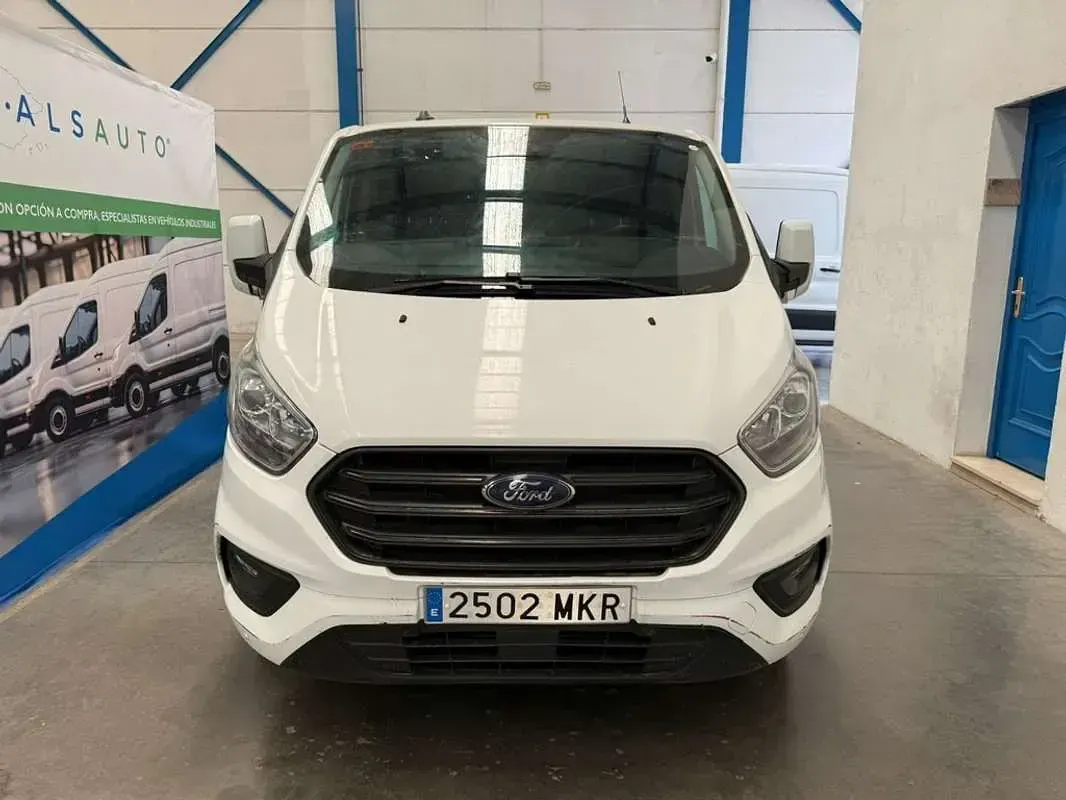Usado Ford Transit Custom Trend 105 CV (77 kW) 2019 Blanco Van