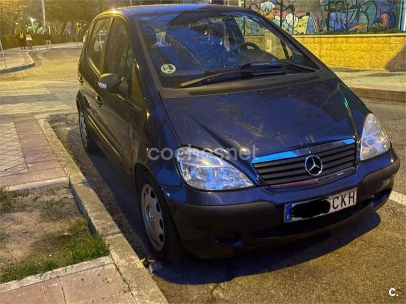 Azul Usado 2003 Mercedes A140 Elegance Monovolumen | 2600 € (Precio justo) - Imagen 1/4