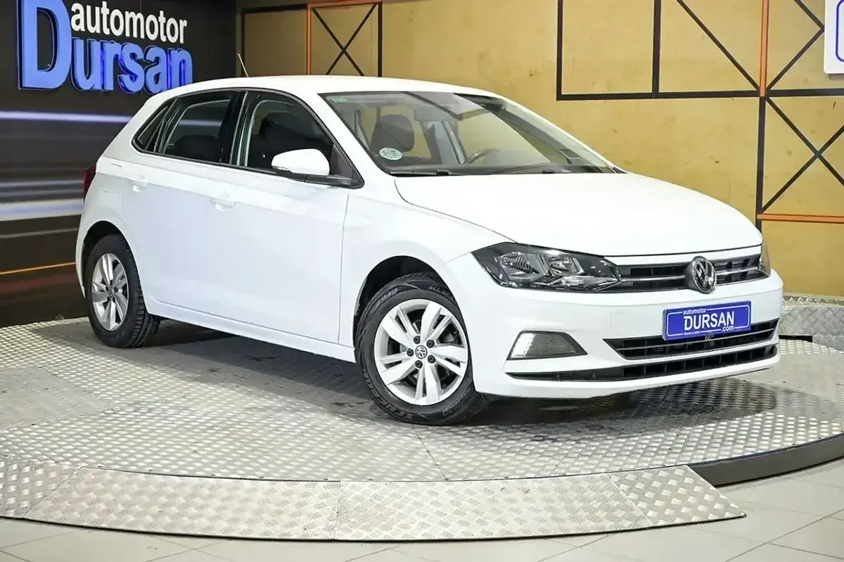 Begagnad VW Polo Advance 95 HK (69 kW) 2019 Vit Sedan