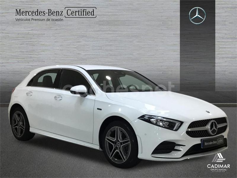 Usado Mercedes A250 AMG line 218 CV (160 kW) 2020 Blanco Berlina