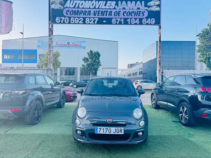 Usado Fiat 500S S 69 CV (50 kW) 2015 Gris / plata Berlina