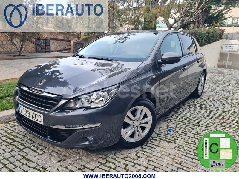 Gris / plata Usado 2017 Peugeot 308 Style Berlina | 8690 € (Buen precio) - Imagen 1/4