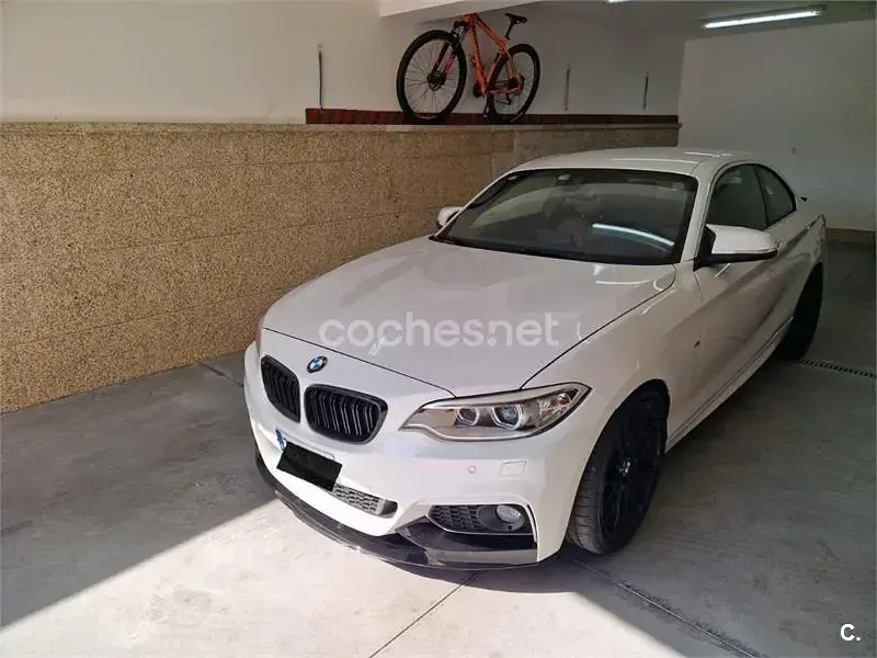 Usado BMW 220 184 CV (135 kW) 2015 Blanco Coupe