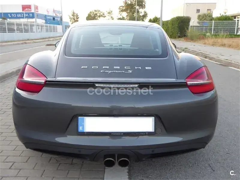 Usado Porsche Cayman 325 CV (239 kW) 2016 Gris / plata Coupe