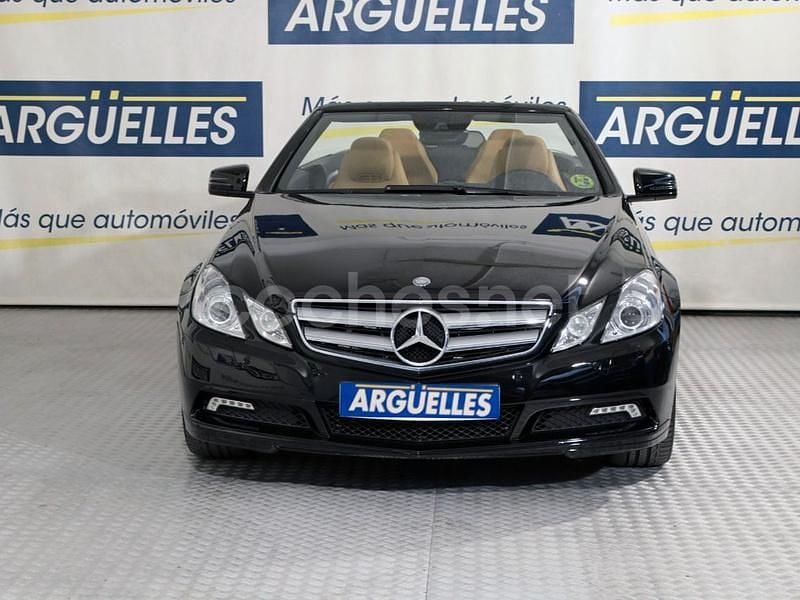 Usado Mercedes E350 Avantgarde 265 CV (194 kW) 2011 Negro Descapotable