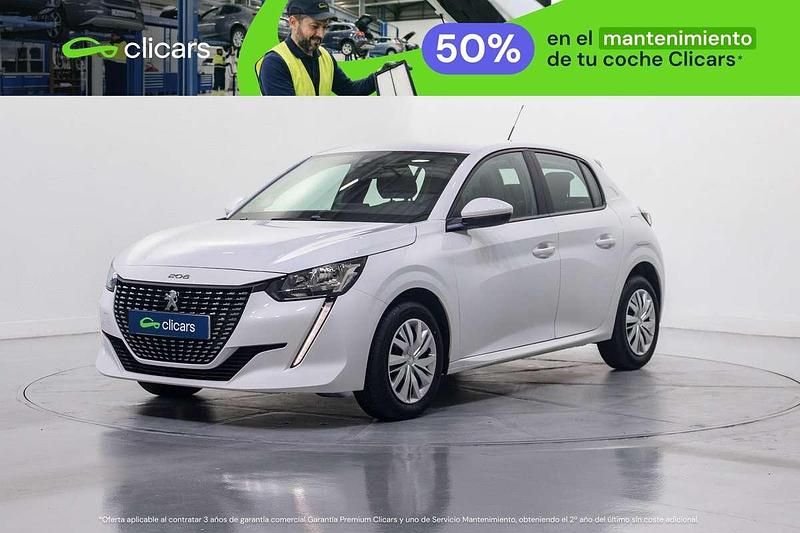 Usado Peugeot 208 Active 102 CV (75 kW) 2021 Blanco Utilitario