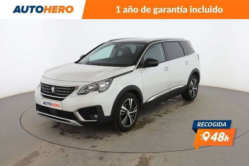 Amarillo Usado 2017 Peugeot 5008 Allure Monovolumen | 15.099 € (Buen precio) - Imagen 1/3