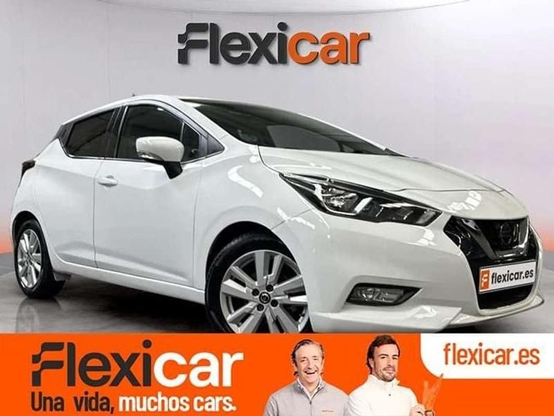 Usado Nissan Micra N-Connecta 101 CV (74 kW) 2021 Blanco Utilitario