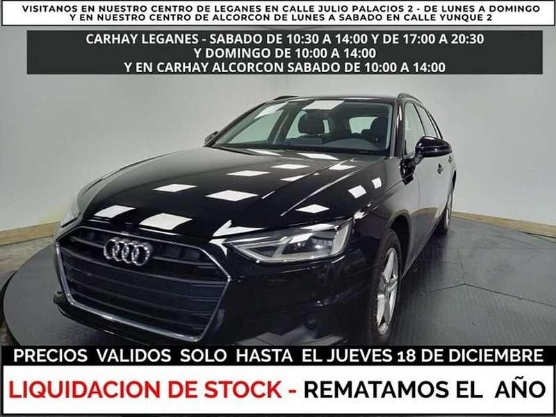 Negro Usado 2021 Audi A4 Advanced Plus Familiar | 21.790 € (Precio justo) - Imagen 1/4