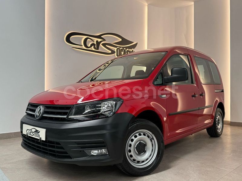 Rojo Usado 2020 VW Caddy Beach Monovolumen | 14.999 € (Caro) - Imagen 1/4