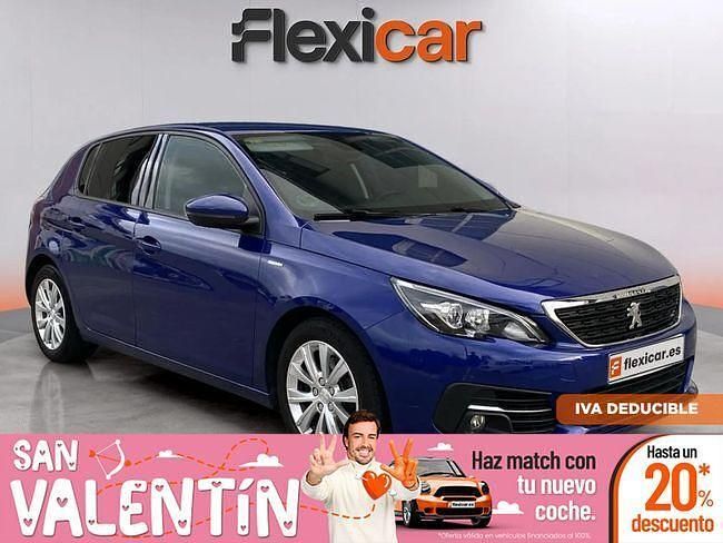 Azul Usado 2020 Peugeot 308 Style Berlina | 10.490 € (Precio justo) - Imagen 1/4
