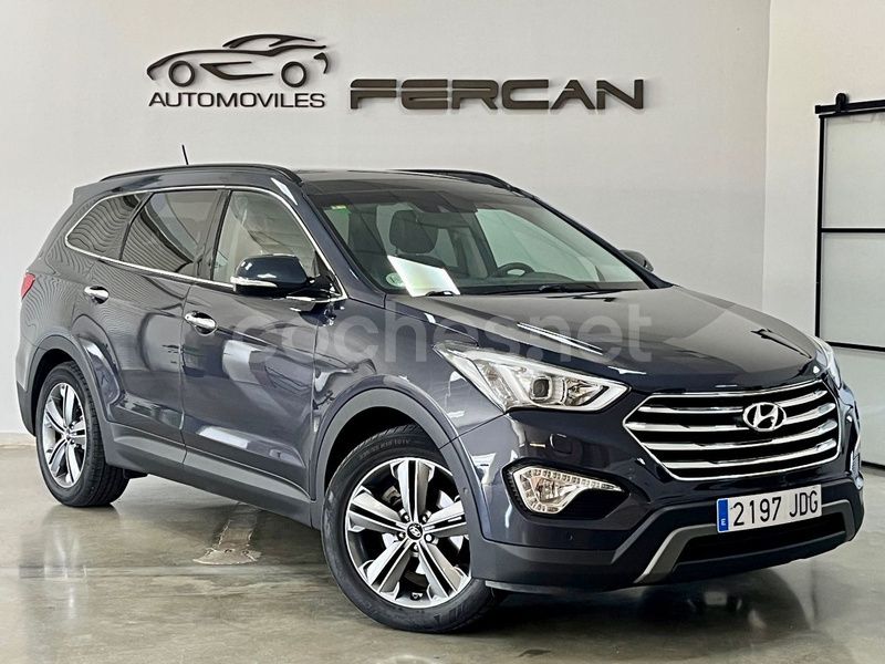 Gris / plata Usado 2015 Hyundai Grand Santa Fe SUV | 19.490 € - Imagen 1/4