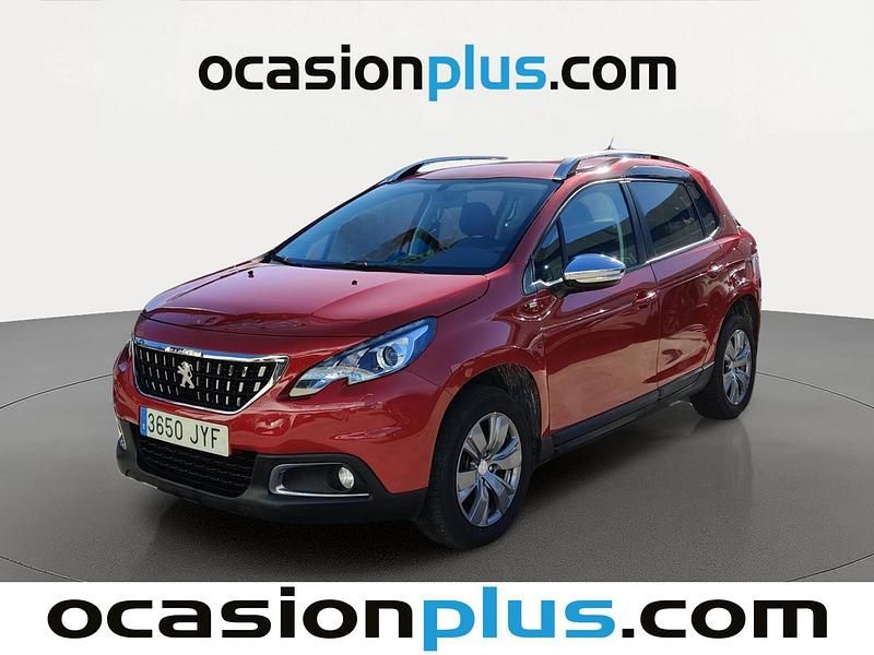 Usado Peugeot 2008 Style 110 CV (80 kW) 2017 Rojo SUV